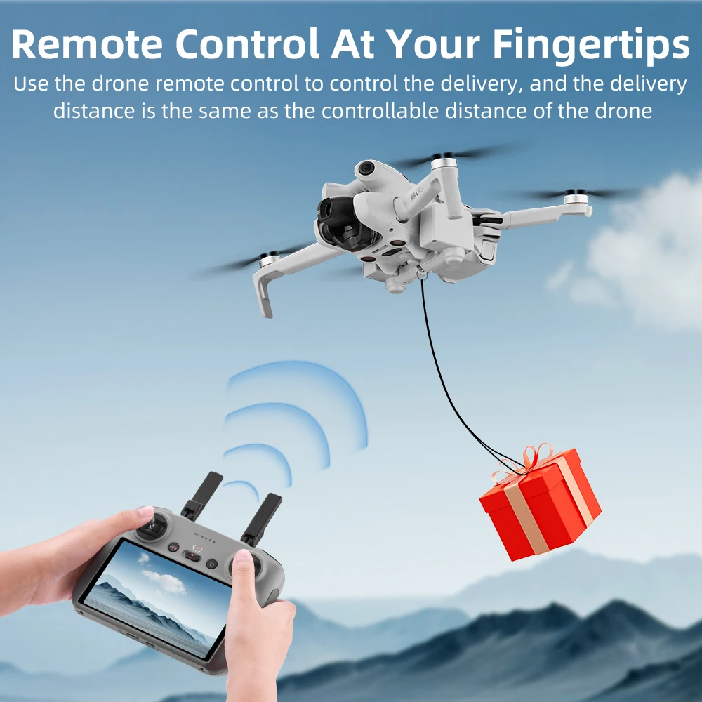 BRDRC Airdrop ระบบสําหรับ DJI  - Dji Drone Mini 4 Pro บทวิจารณ์และราคา
